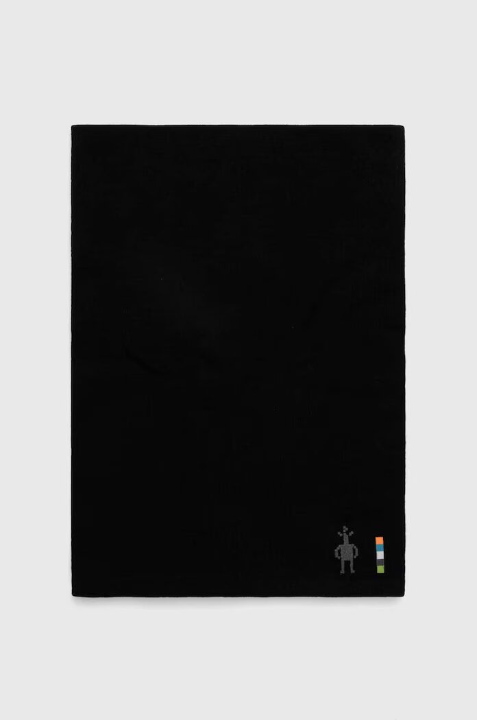 Smartwool Thermal Merino Reversible в черно с изчистен дизайн SW017071