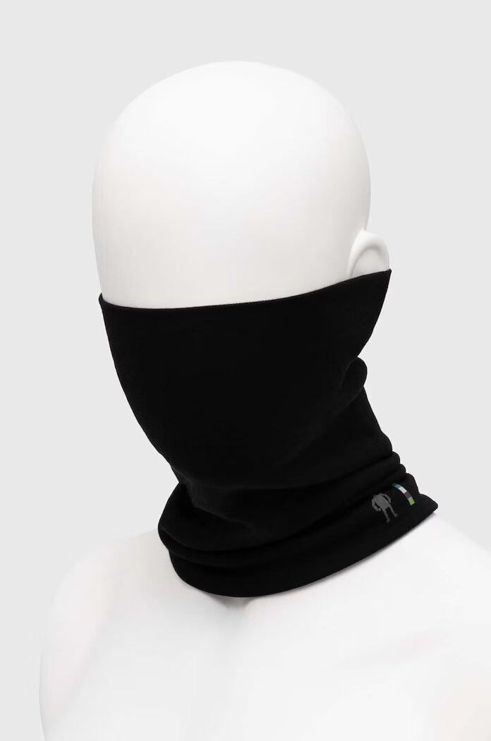 Smartwool Thermal Merino Reversible в черно с изчистен дизайн SW017071
