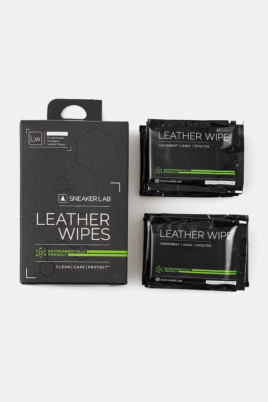 Sneaker LAB Кърпички за почистване на обувки Leather Wipes - Box of 12