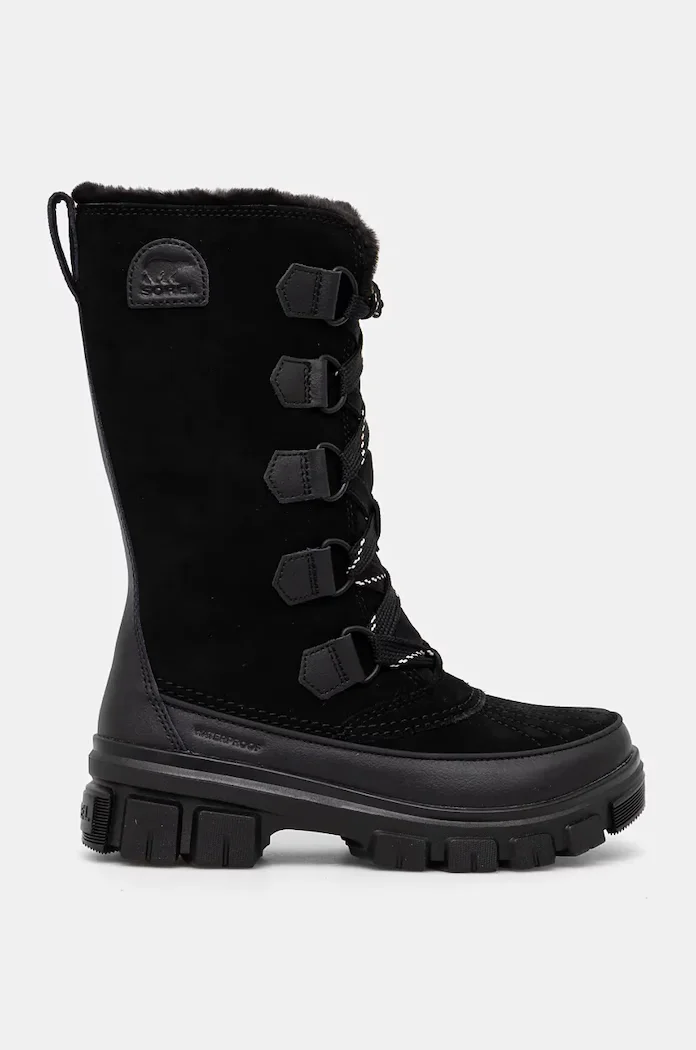 Sorel Кожени апрески TORINO V TALL WP OUTDRY в черно 2106691010