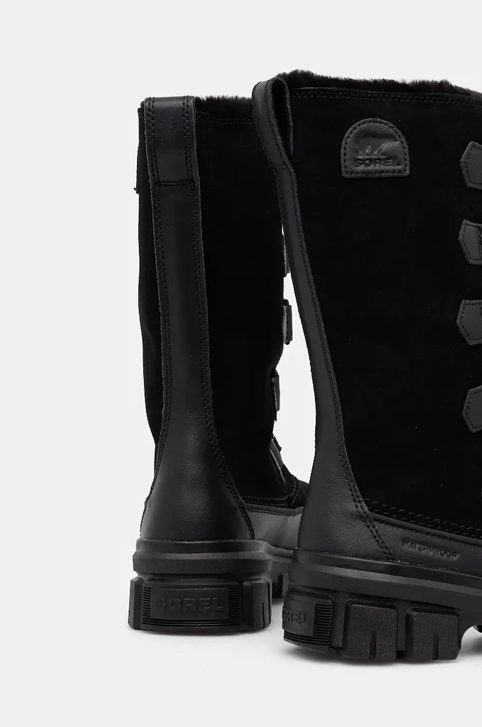 Sorel Кожени апрески TORINO V TALL WP OUTDRY в черно 2106691010