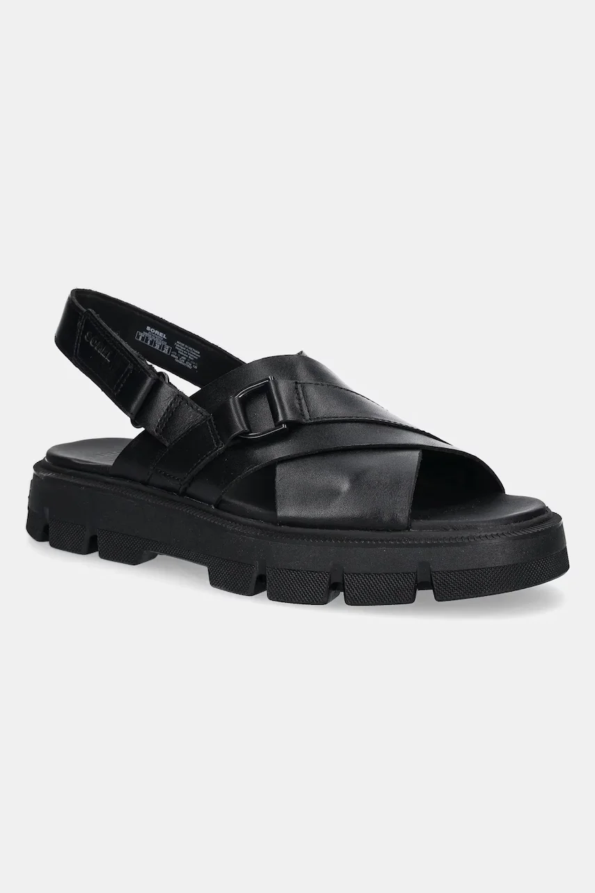 Sorel Кожени сандали REIN CB CRISSCROSS
