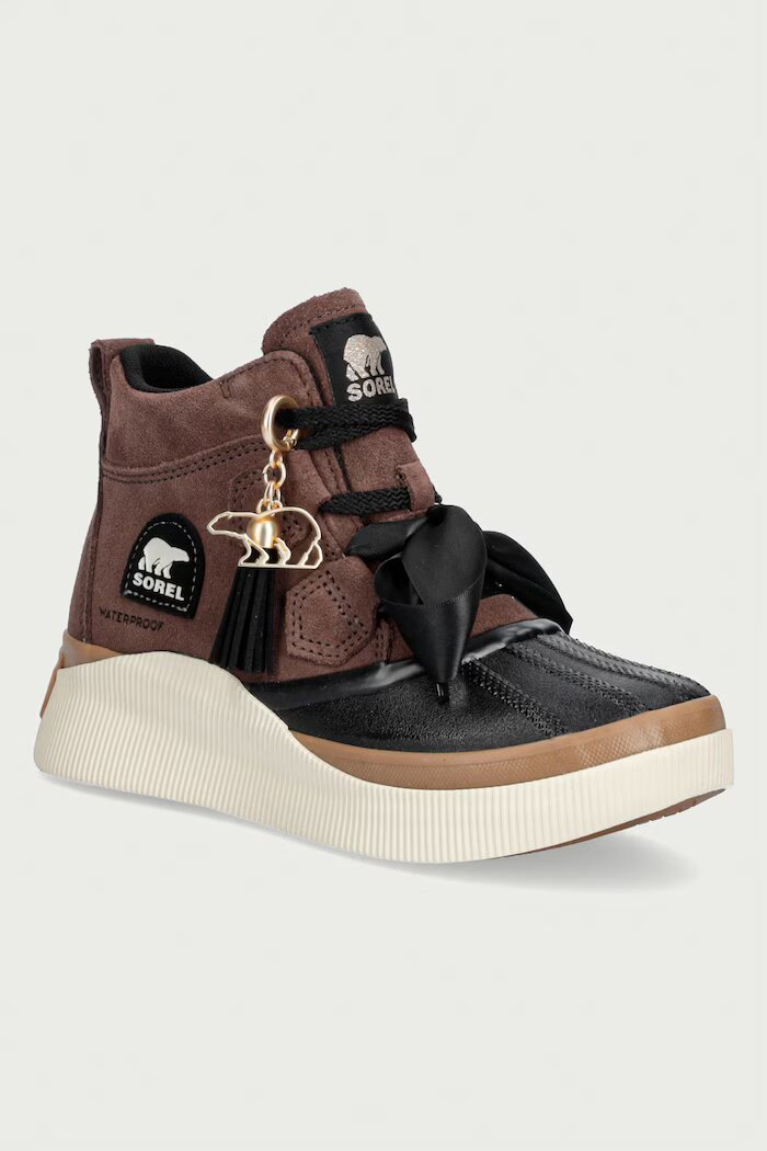 Sorel OUT N ABOUT IV CLASSIC C апрески дамски от велур кафяви 2181701237