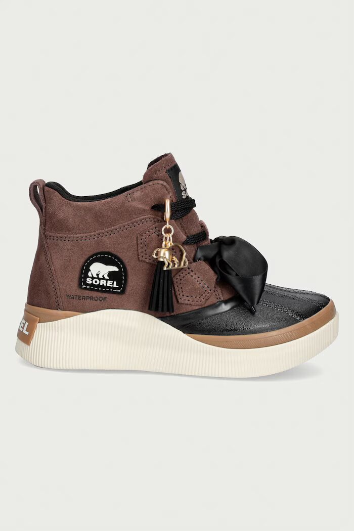 Sorel OUT N ABOUT IV CLASSIC C апрески дамски от велур кафяви 2181701237