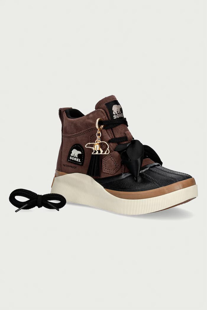 Sorel OUT N ABOUT IV CLASSIC C апрески дамски от велур кафяви 2181701237