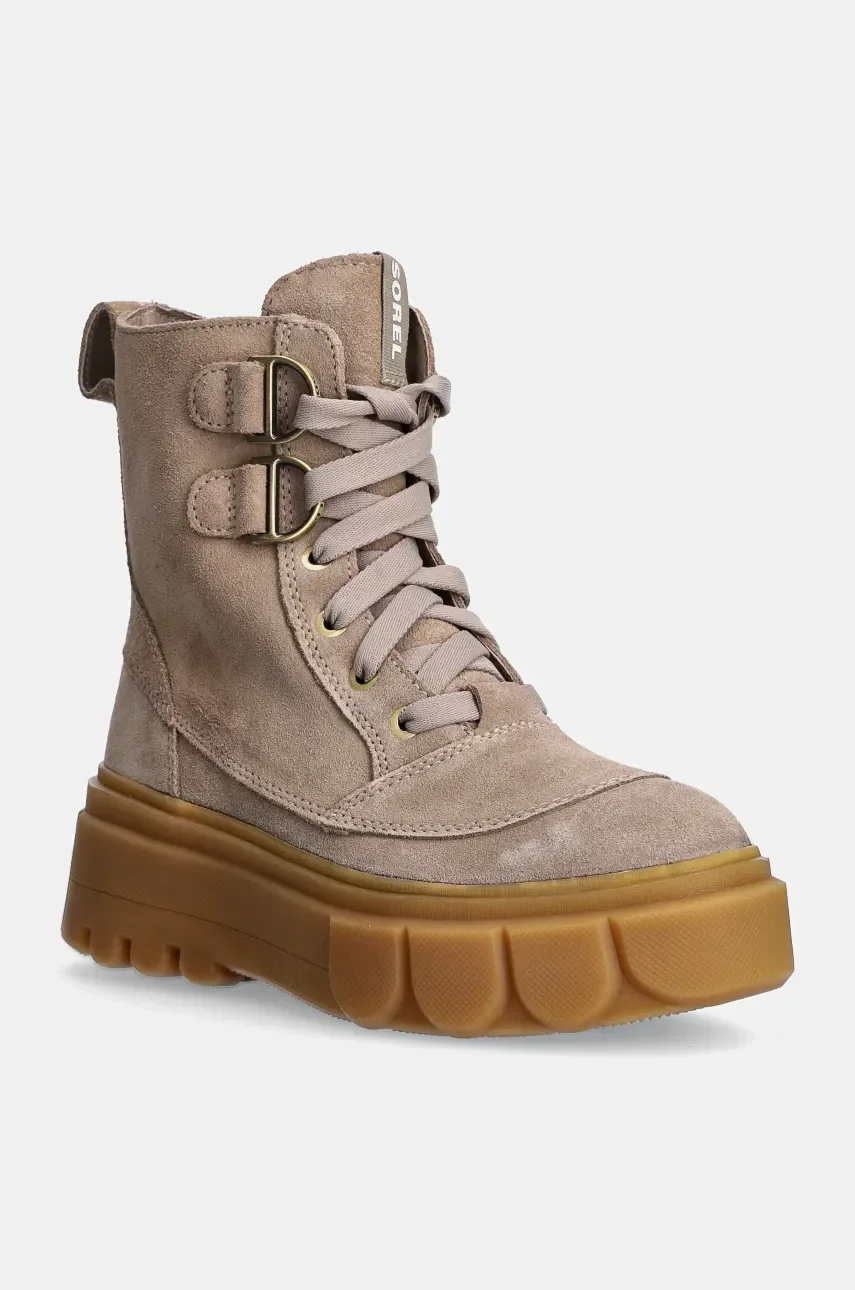 Sorel Велурени кубинки CARIBOU X BOOT LACE WP