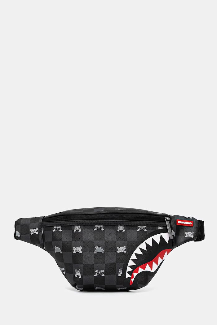 Sprayground чанта за кръста от имитация на кожа черна 910B8912NSZ
