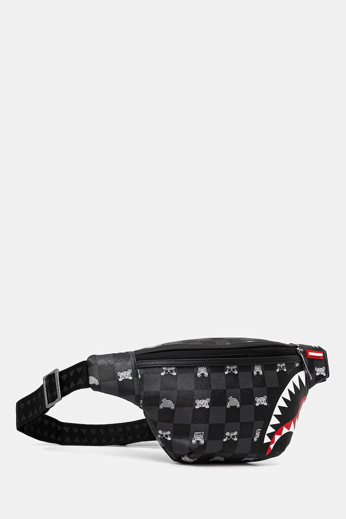 Sprayground чанта за кръста от имитация на кожа черна 910B8912NSZ