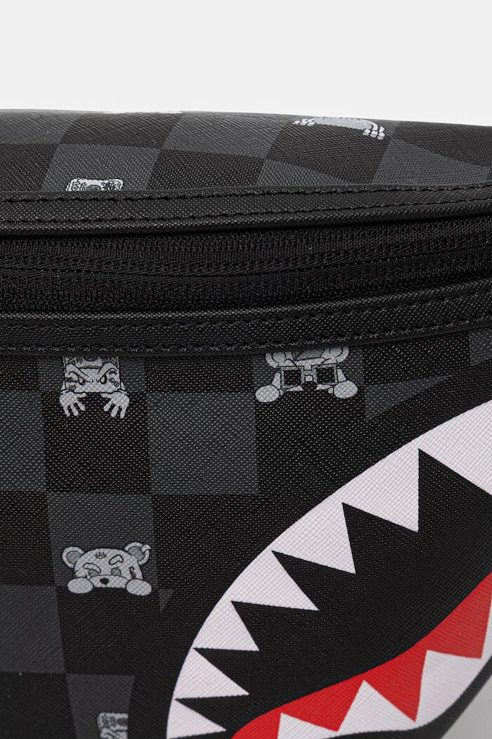 Sprayground чанта за кръста от имитация на кожа черна 910B8912NSZ