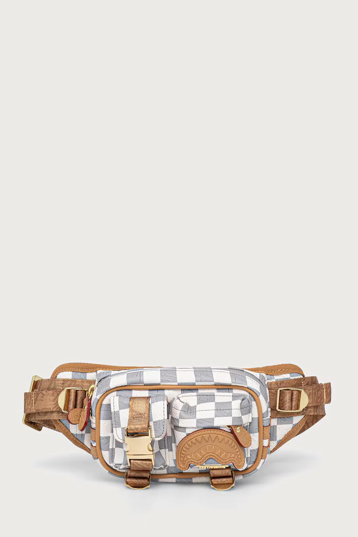 Sprayground чанта за кръста сива 910B9403NSZ