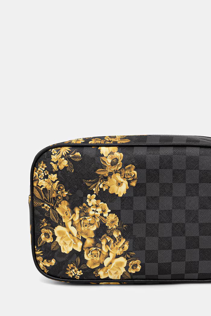 Sprayground козметична чанта от имитация на кожа сива 910B9005NSZ