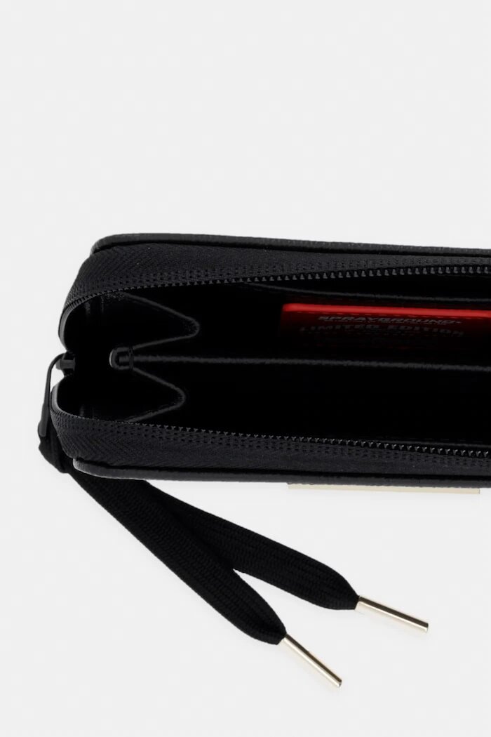 Sprayground портфейл от имитация на кожа черен 910W9046NSZ