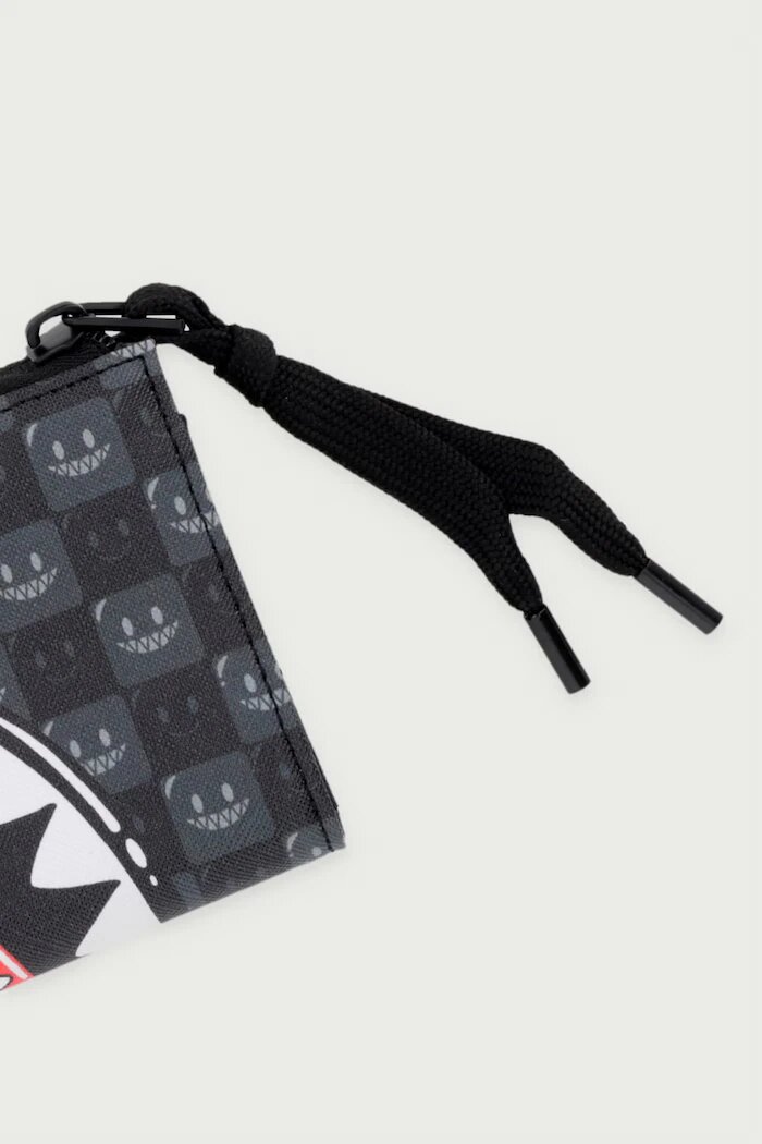 Sprayground портфейл от имитация на кожа SHARKS IN PARIS сив 910W9315NSZ