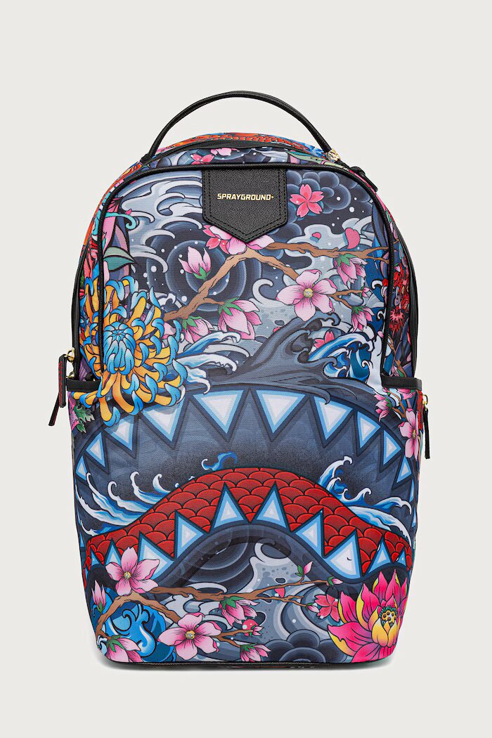 Sprayground раница JAPANESE TATTOO черна 910B8862NSZ