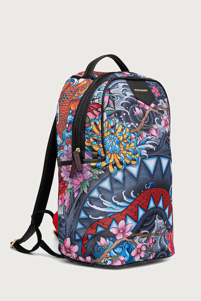 Sprayground раница JAPANESE TATTOO черна 910B8862NSZ