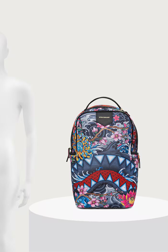 Sprayground раница JAPANESE TATTOO черна 910B8862NSZ