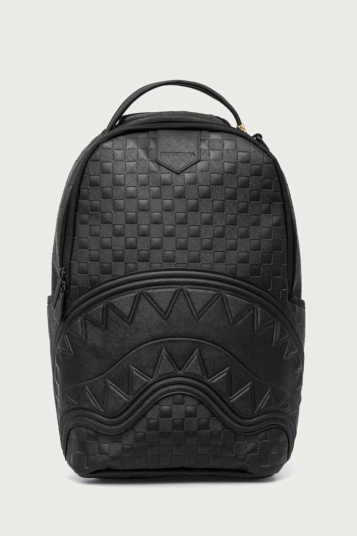 Sprayground раница от имитация на кожа черна 910B8876NSZ