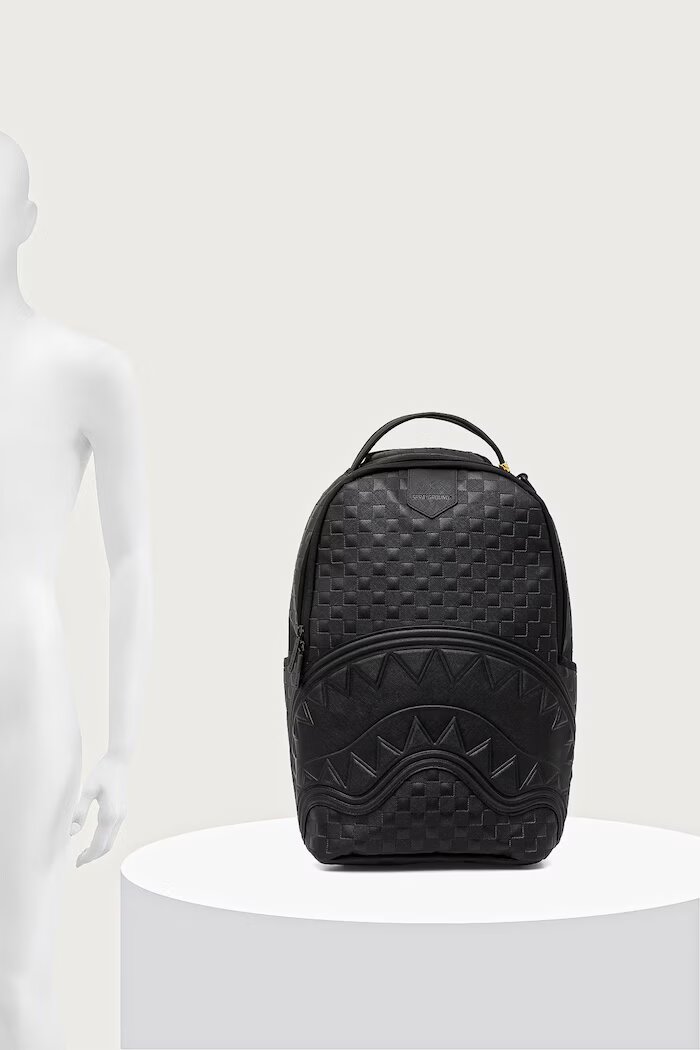 Sprayground раница от имитация на кожа черна 910B8876NSZ