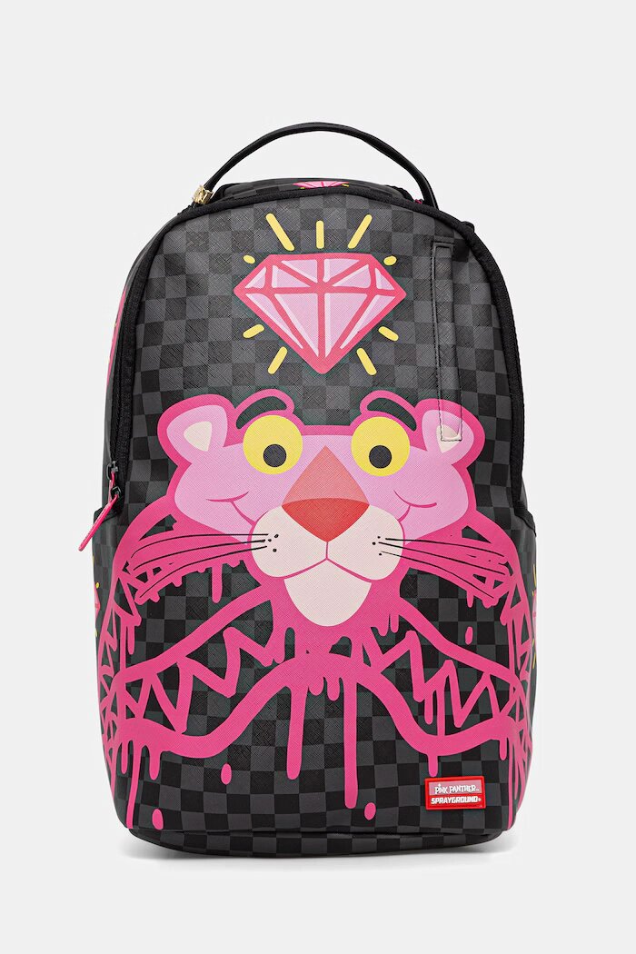 Sprayground раница от имитация на кожа сива 910B8790NSZ