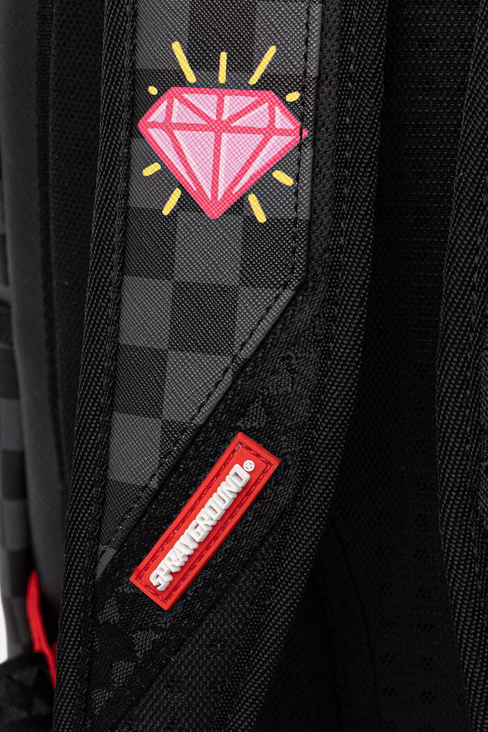 Sprayground раница от имитация на кожа сива 910B8790NSZ