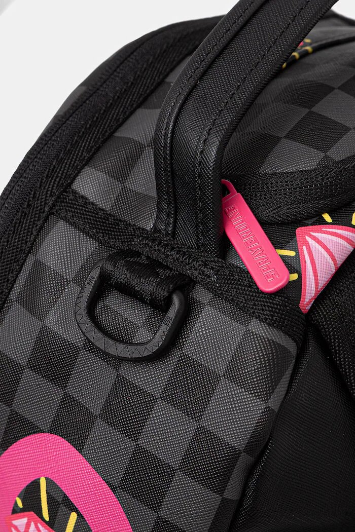 Sprayground раница от имитация на кожа сива 910B8790NSZ