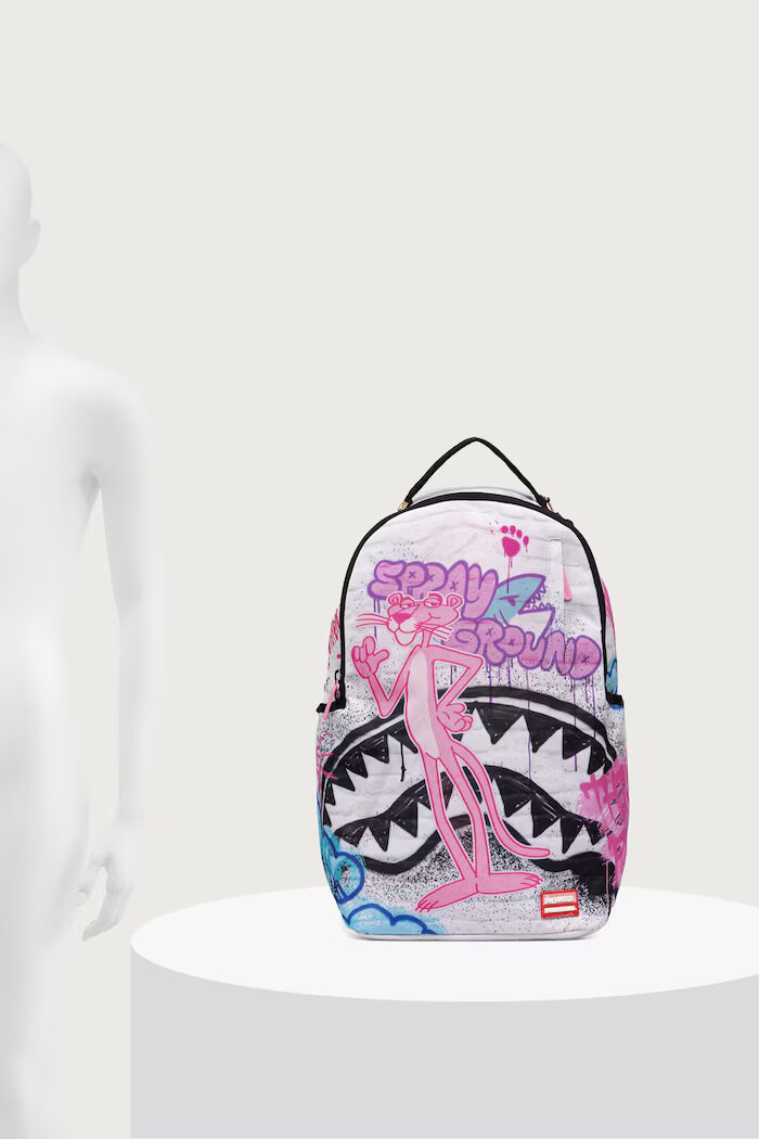 Sprayground раница PINK PANTHER бяла 910B9134NSZ