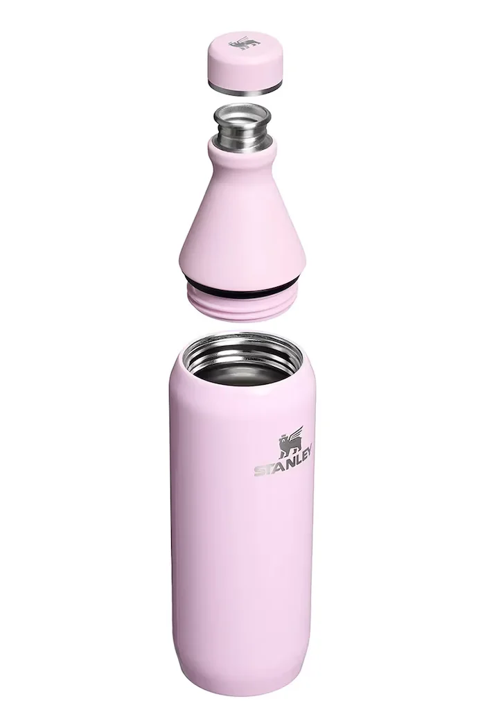 Stanley Термобутилка The All Day Slim Bottle 06 L в розово