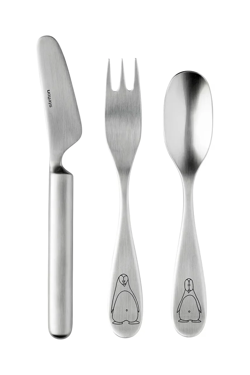 Stelton Комплект детски прибори за хранене Pingo (3 броя)