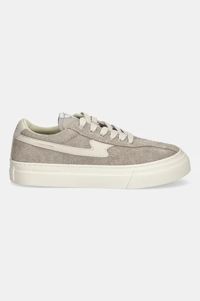 Stepney Workers Club Ниски кецове DELLOW S-STRIKE CUP RAW SUEDE в бежово YA25065