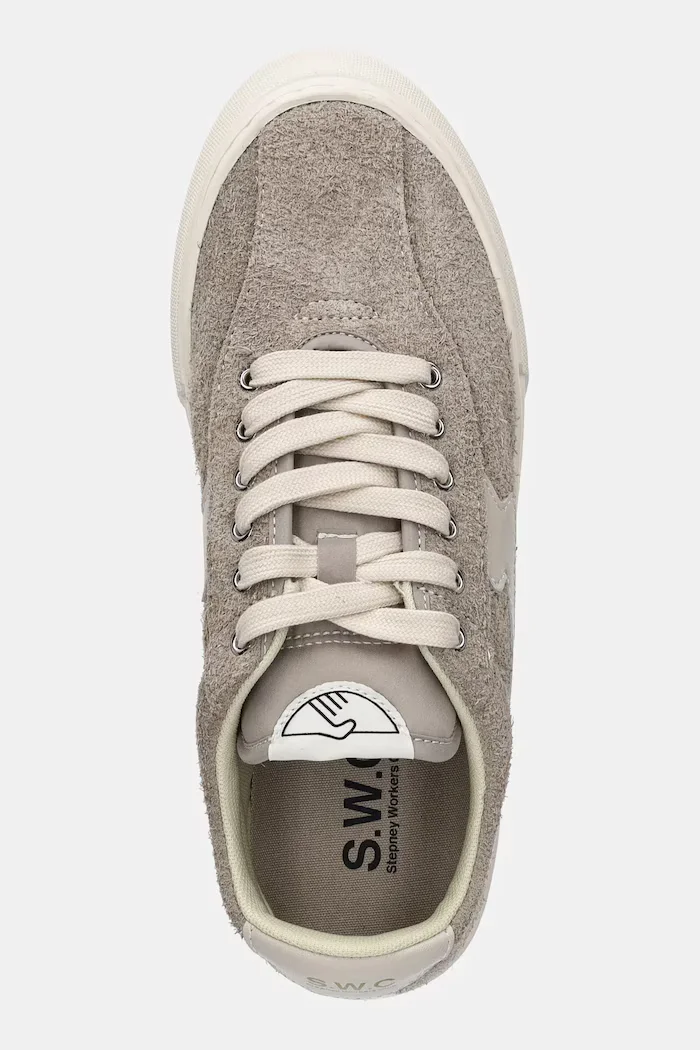 Stepney Workers Club Ниски кецове DELLOW S-STRIKE CUP RAW SUEDE в бежово YA25065