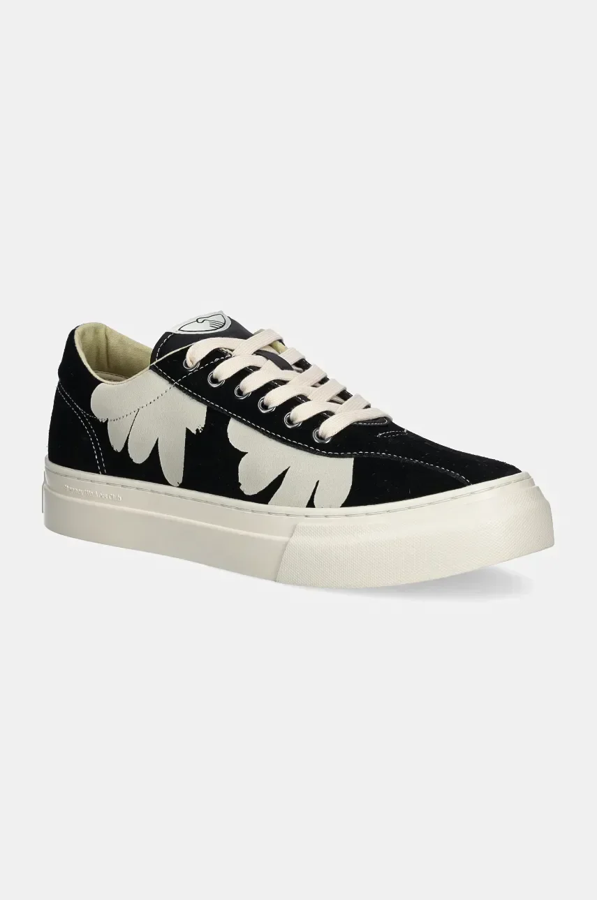 Stepney Workers Club Велурени кецове Dellow Cup Shroomhands Suede