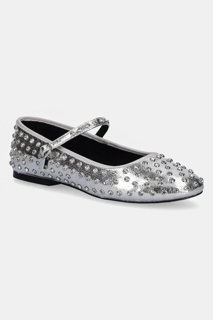 Steve Madden Балеринки Vinetta-R в сребристо SM11003147