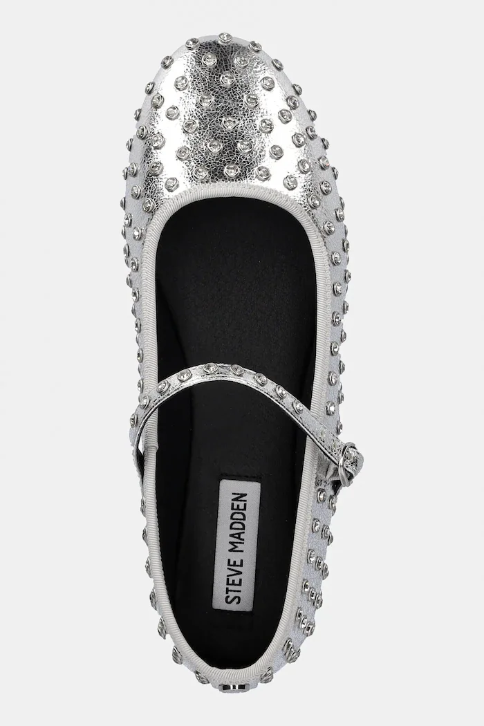 Steve Madden Балеринки Vinetta-R в сребристо SM11003147