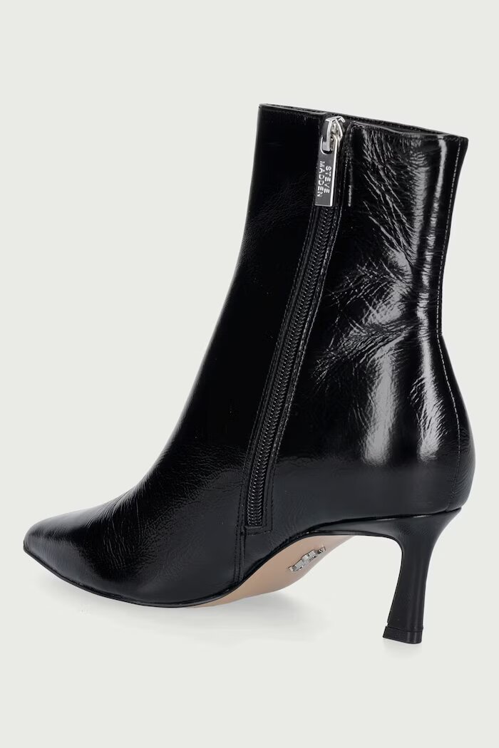 Steve Madden боти дамски от кожа Lulah черни 11003282