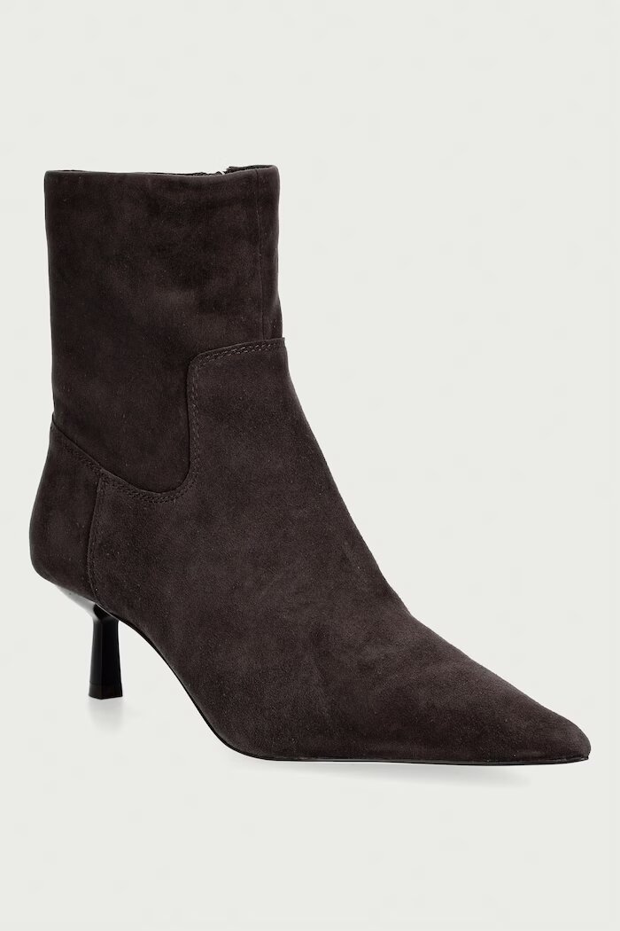 Steve Madden боти дамски от велур Rebella-S кафяви 11005694