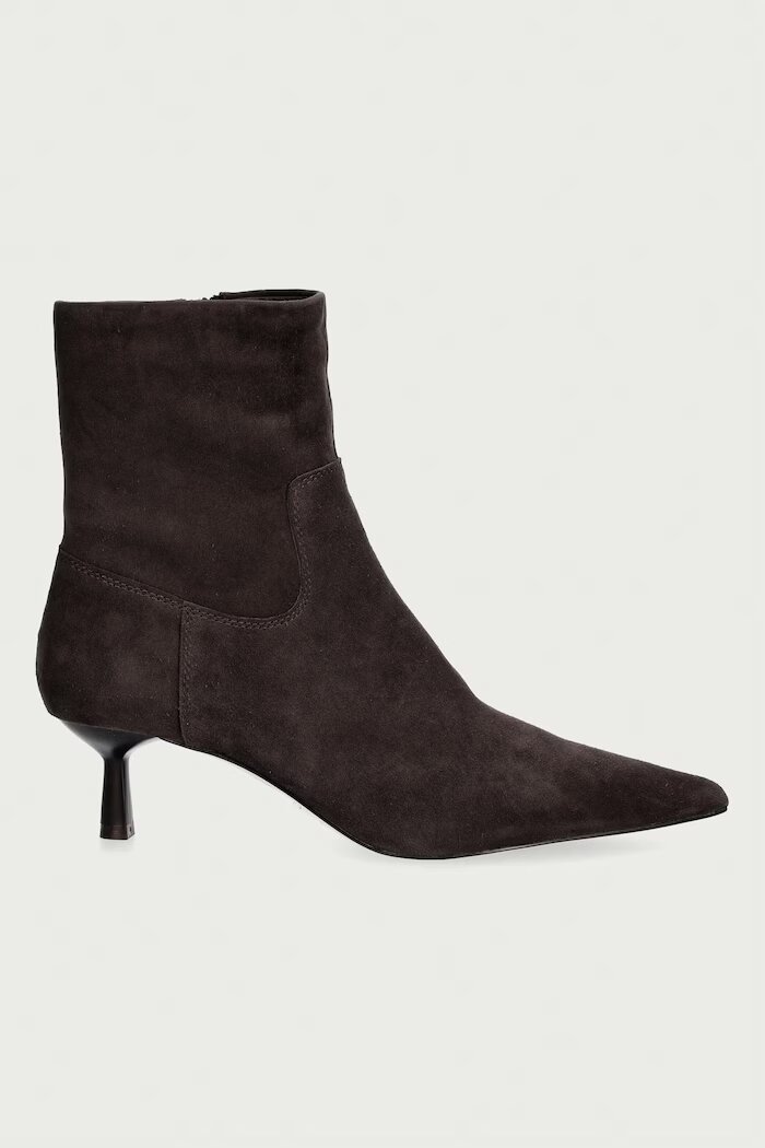 Steve Madden боти дамски от велур Rebella-S кафяви 11005694