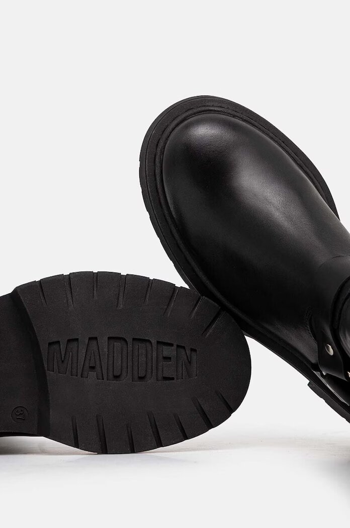 Steve Madden Ботуши Glimmer в черно с равна подметка с лека изолация SM11003331