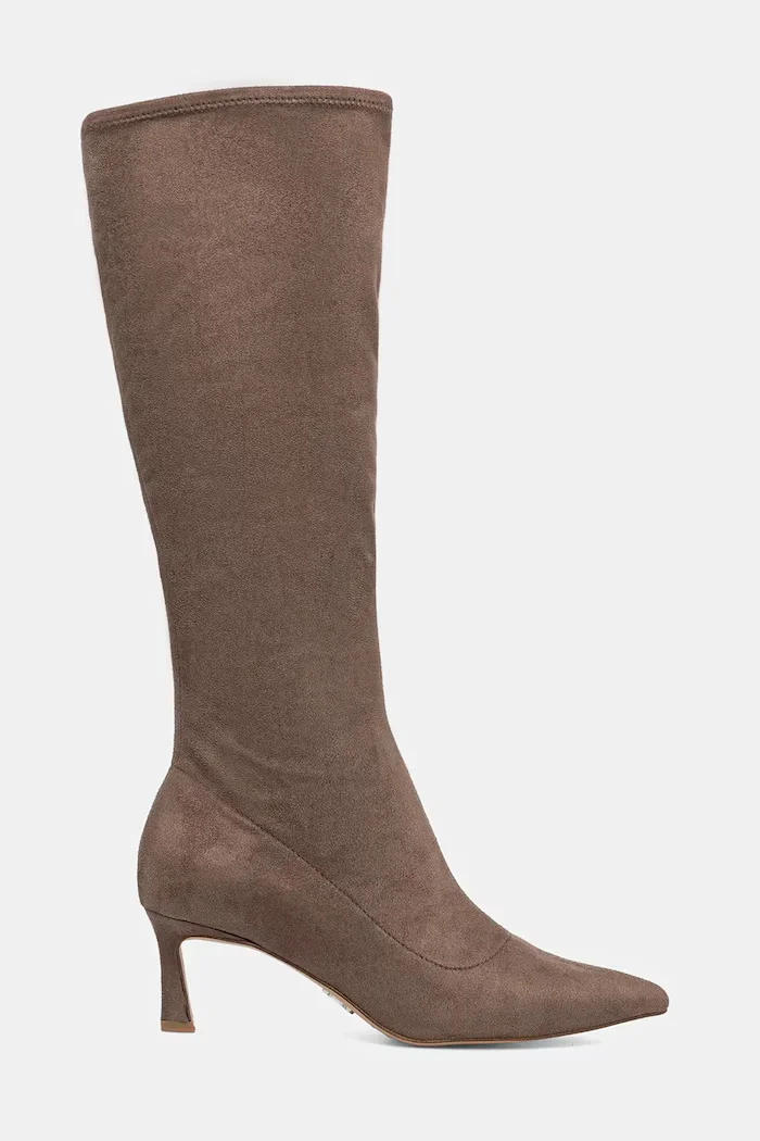 Steve Madden Ботуши Leisured в бежово с тънък ток 11003500