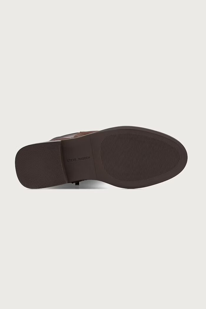 Steve Madden ботуши под коляното дамски Resonate кафяви 11003488
