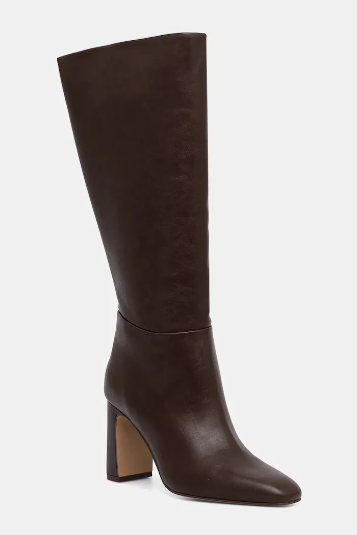 Steve Madden Ботуши Speedway в кафяво с дебел ток 11003284