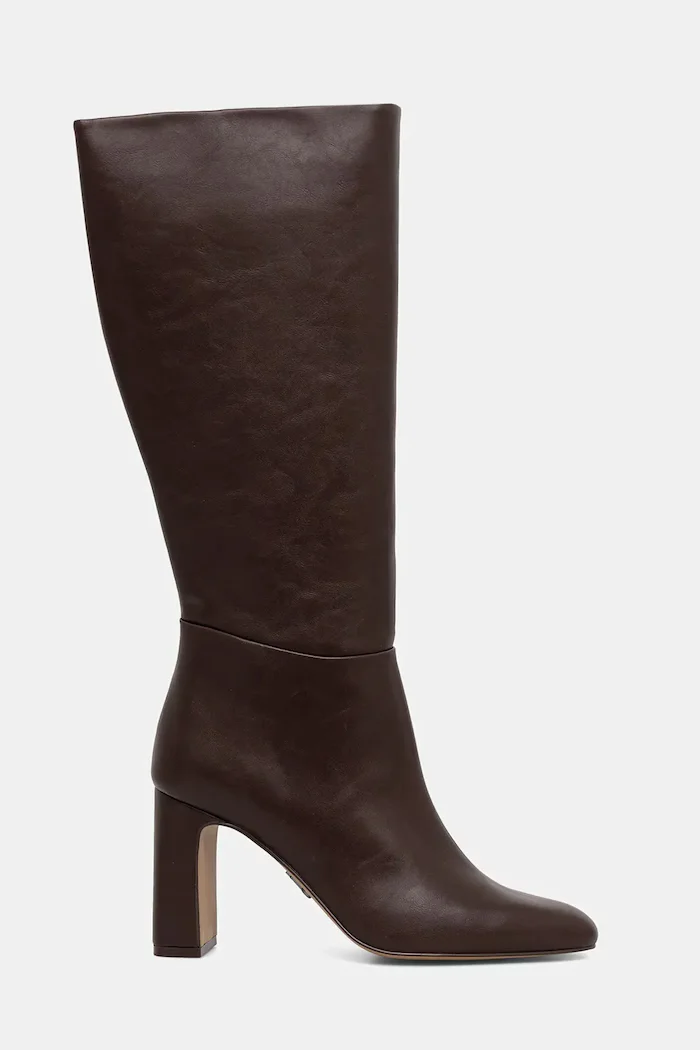 Steve Madden Ботуши Speedway в кафяво с дебел ток 11003284