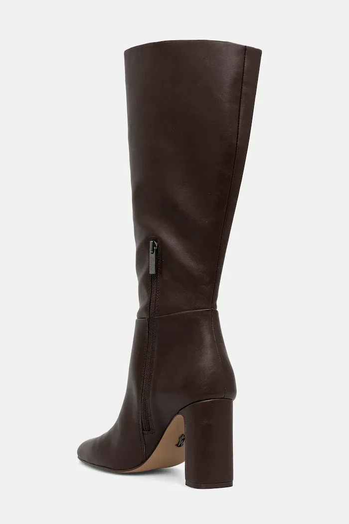 Steve Madden Ботуши Speedway в кафяво с дебел ток 11003284