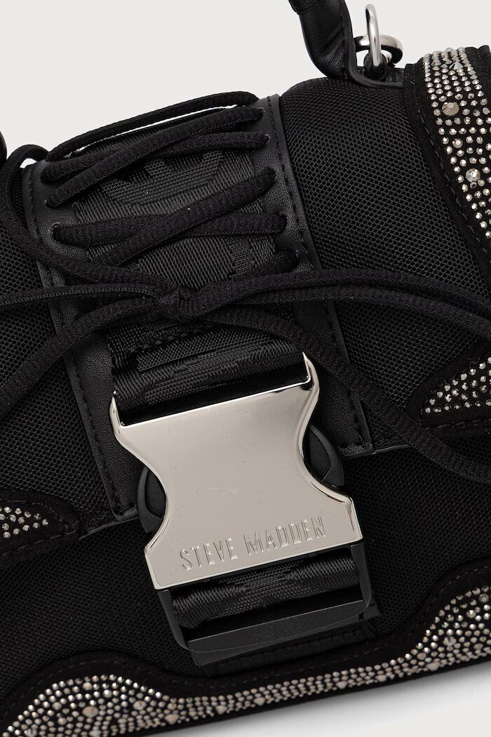 Steve Madden чанта crossbody дамска Bdiego-R черна SM13001346