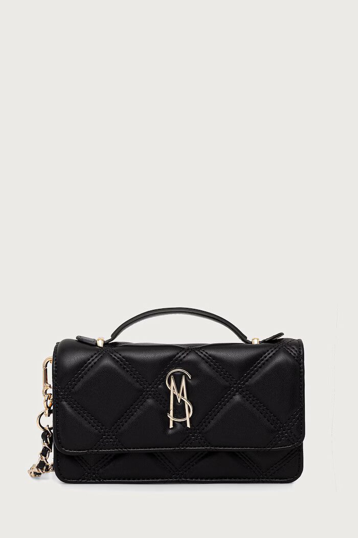 Steve Madden чанта crossbody дамска от имитация на кожа Bjeffa черна SM13001604