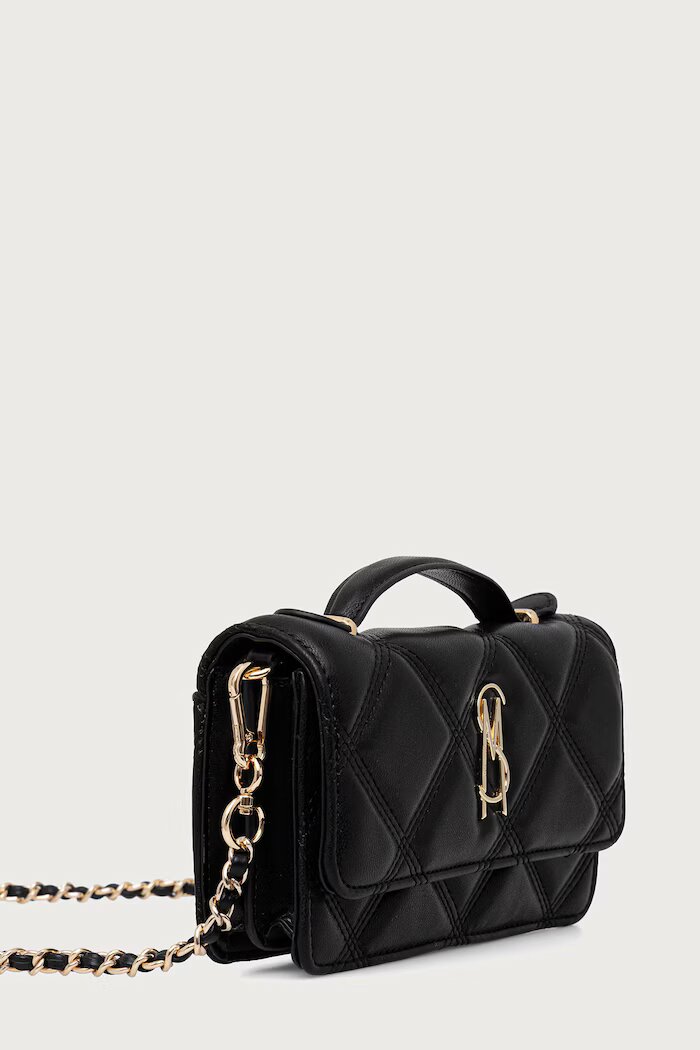 Steve Madden чанта crossbody дамска от имитация на кожа Bjeffa черна SM13001604