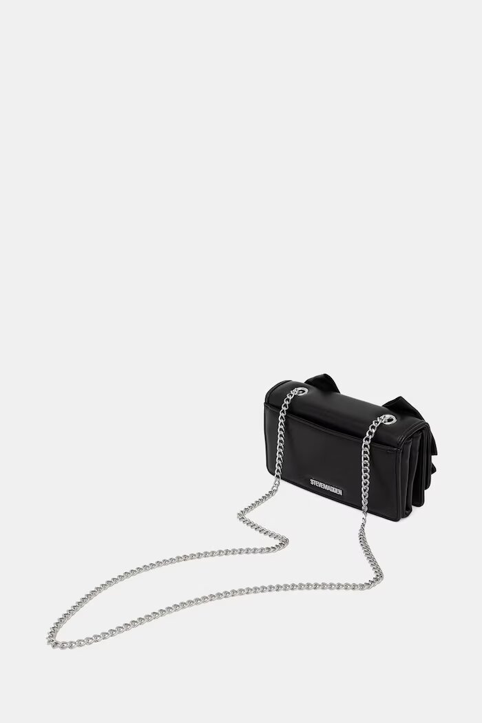 Steve Madden чанта crossbody дамска от имитация на кожа Bsass черна SM13002289