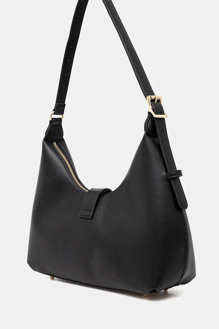 Steve Madden чанта тип хобо дамска от имитация на кожа Bovie черна SM13001510