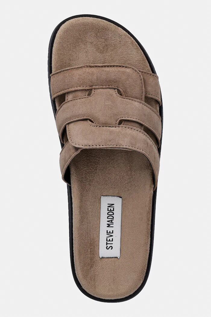 Steve Madden чехли от велур Mosy бежови 11005196.275