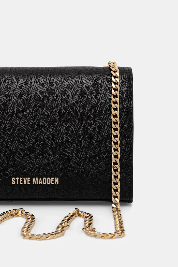 Steve Madden клъч дамски от имитация на кожа Bramone черен SM13001312