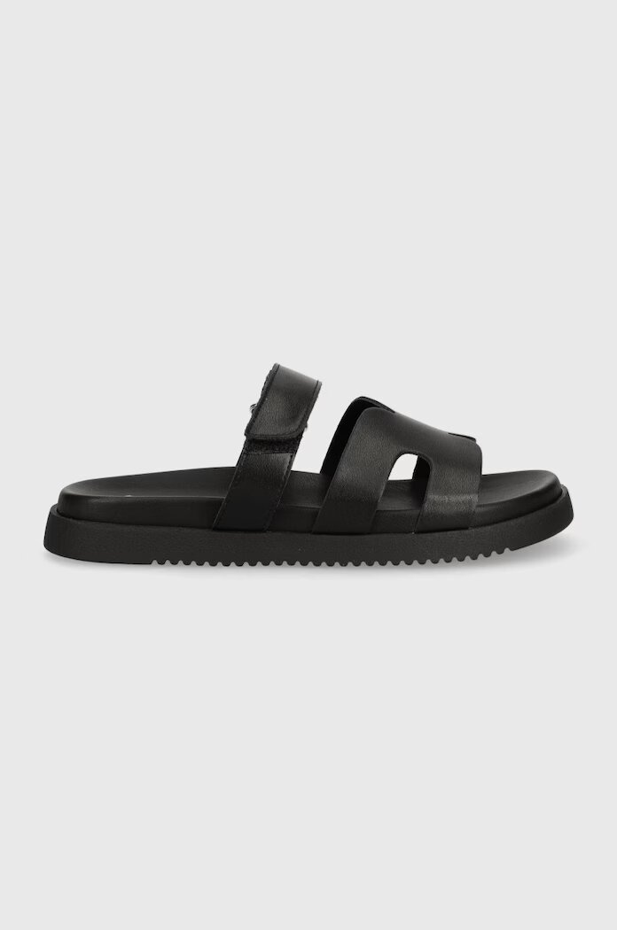 Steve Madden Кожени чехли Missile в черно SM11003028